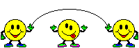 Smilies jumping rope